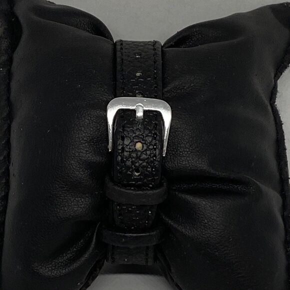 Fossil FTW5026 Women's Black Leather Silver Analog Dial Hybrid Smartwatch XX795 - Picture 6 of 12